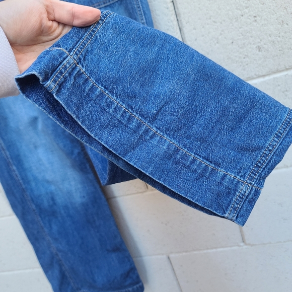 La Vie Rebecca Taylor | Drapey Wide Leg Trouser Jeans Size 27 - Picture 9 of 12